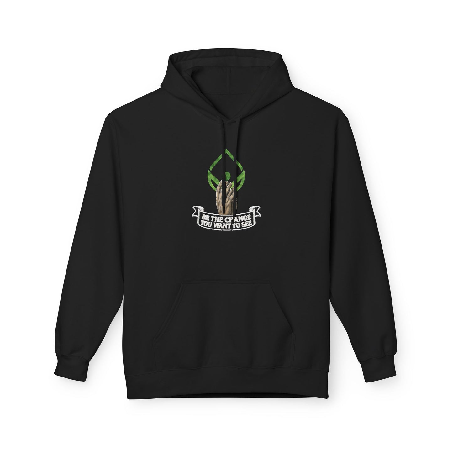 Healing Tree Hoodie — 'Be the Change' Inspirational Pullover
