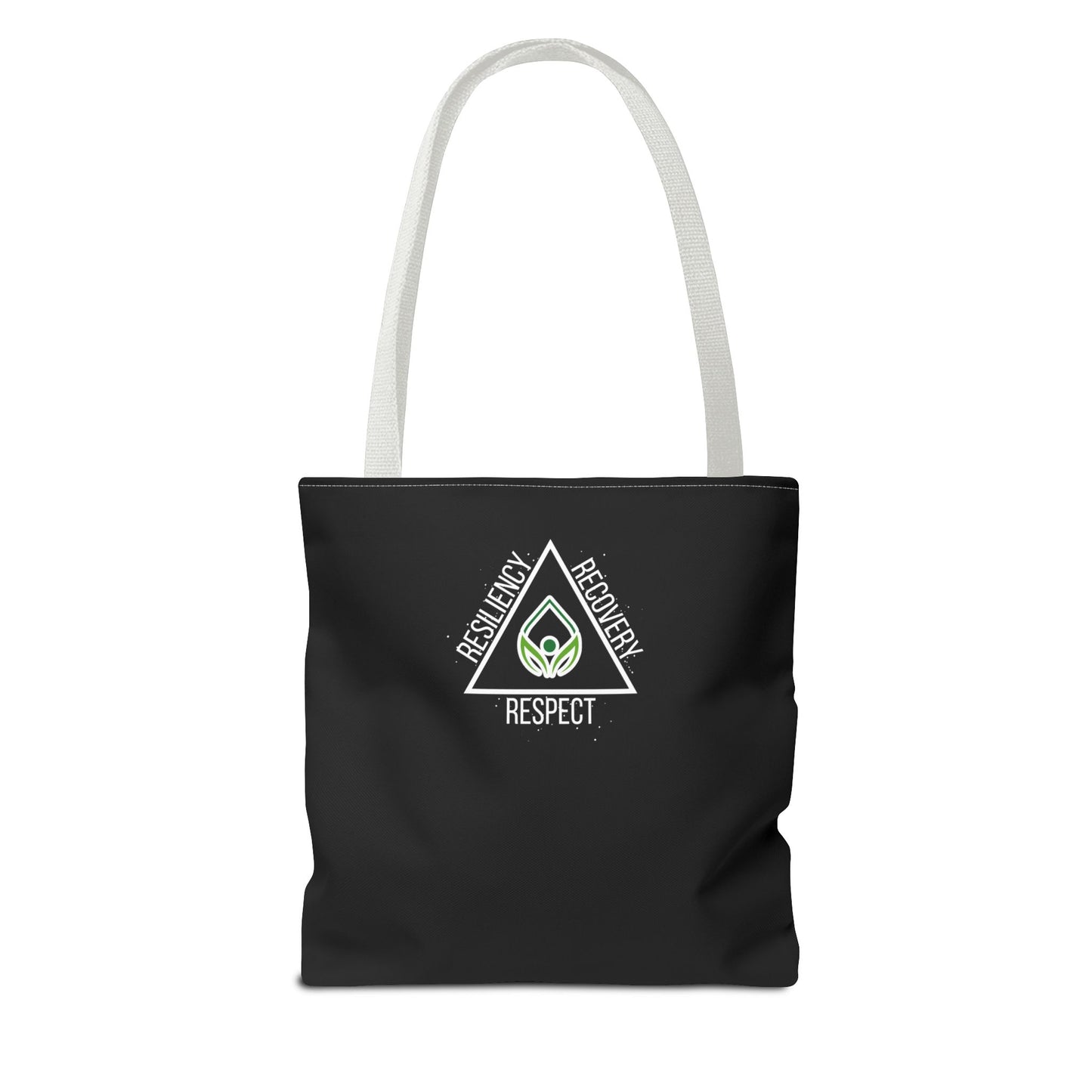 Empowering Recovery Tote Bag, Inspirational Bag for Wellness, Gift for Supporters, Eco-Friendly Grocery Bag, Motivational Carryall