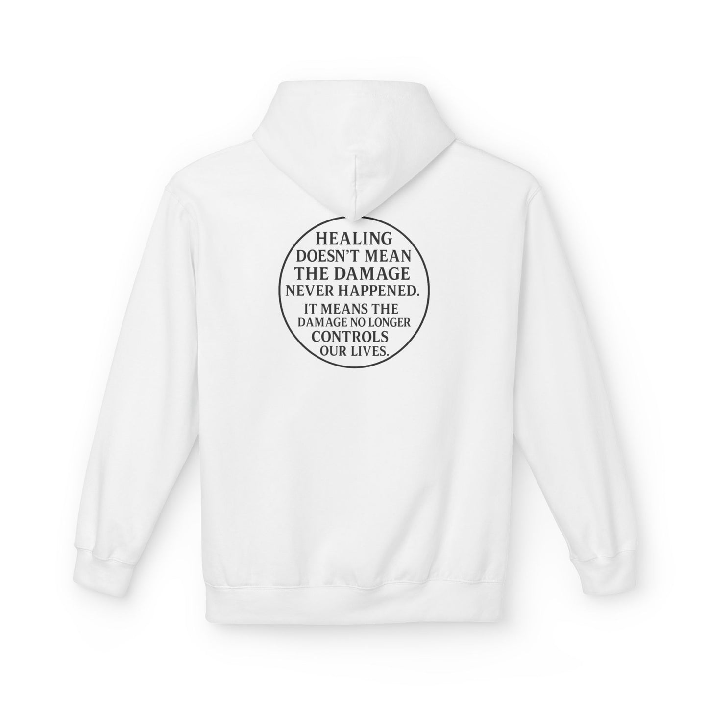 Healing Tree Hoodie — 'Be the Change' Inspirational Pullover