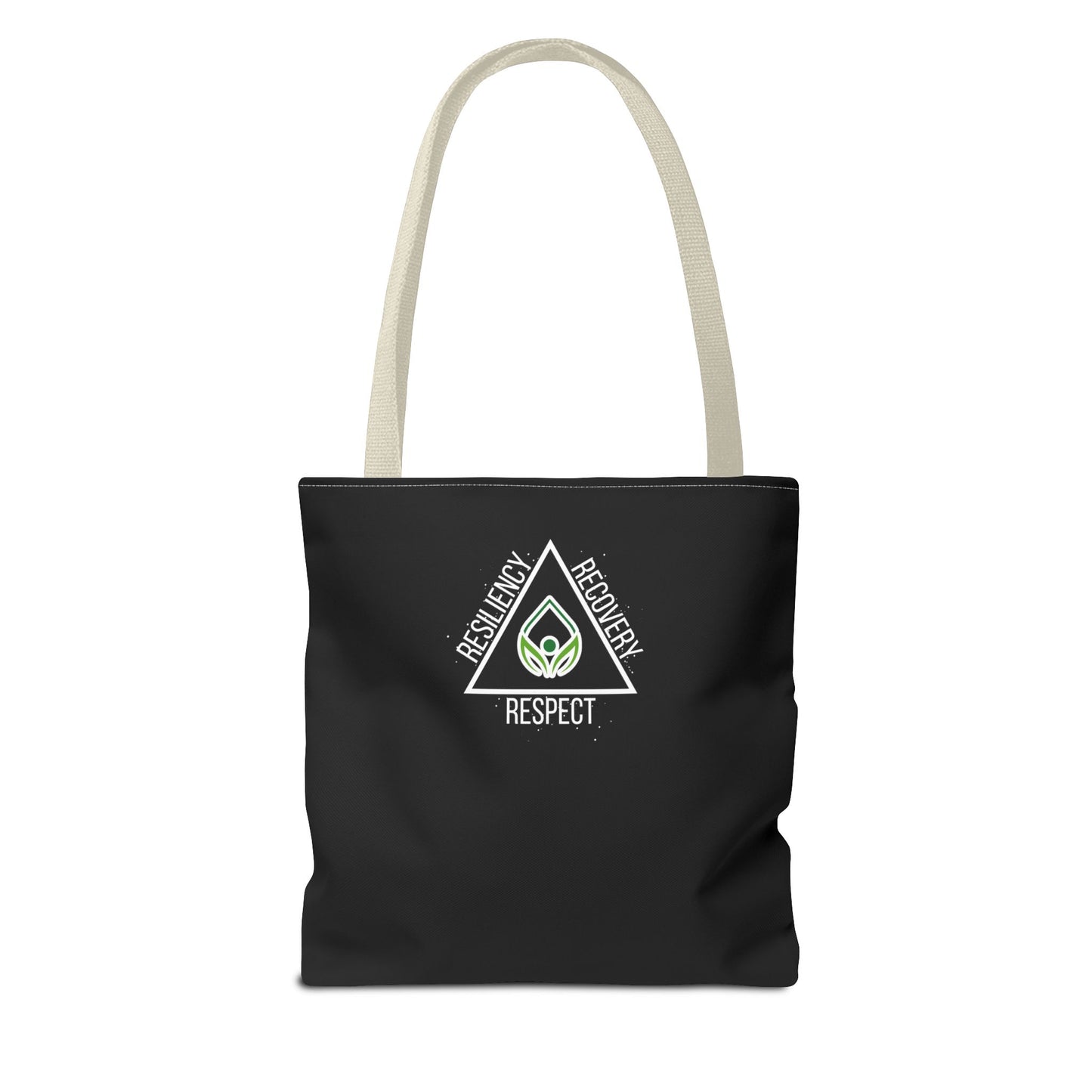 Empowering Recovery Tote Bag, Inspirational Bag for Wellness, Gift for Supporters, Eco-Friendly Grocery Bag, Motivational Carryall