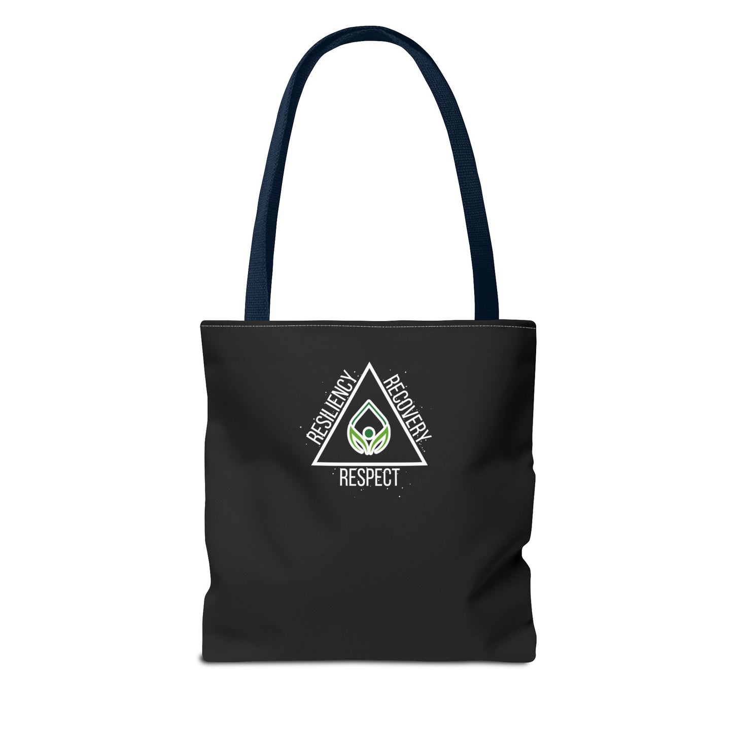 Empowering Recovery Tote Bag, Inspirational Bag for Wellness, Gift for Supporters, Eco-Friendly Grocery Bag, Motivational Carryall
