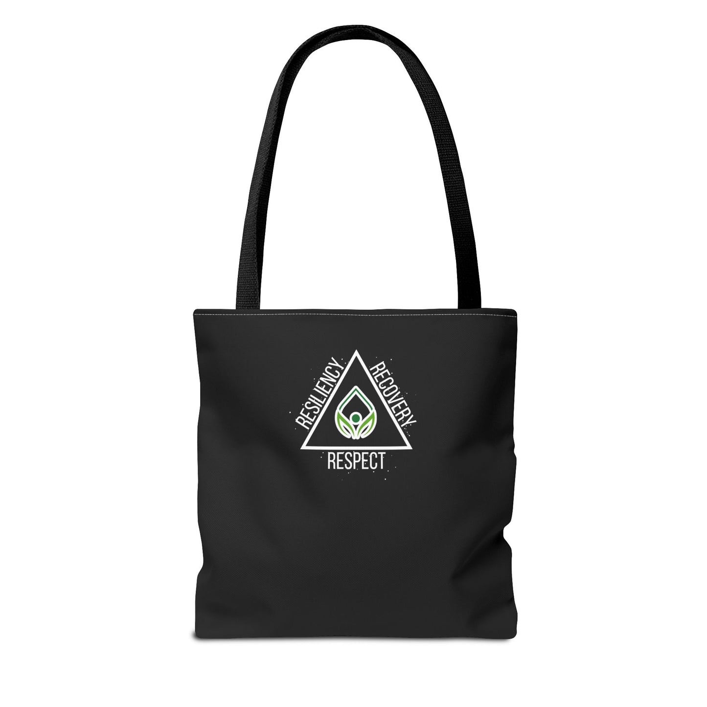 Empowering Recovery Tote Bag, Inspirational Bag for Wellness, Gift for Supporters, Eco-Friendly Grocery Bag, Motivational Carryall