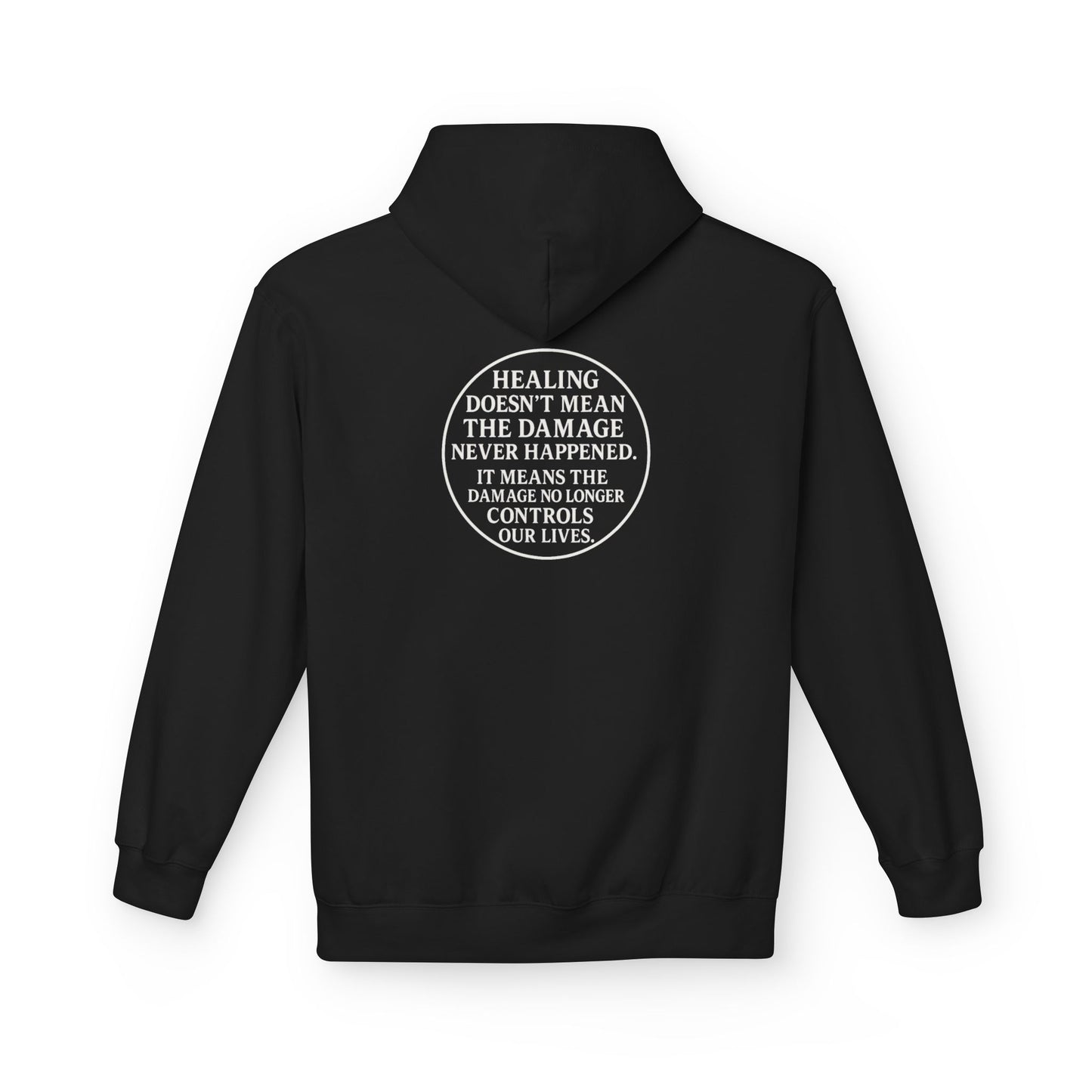 Healing Tree Hoodie — 'Be the Change' Inspirational Pullover