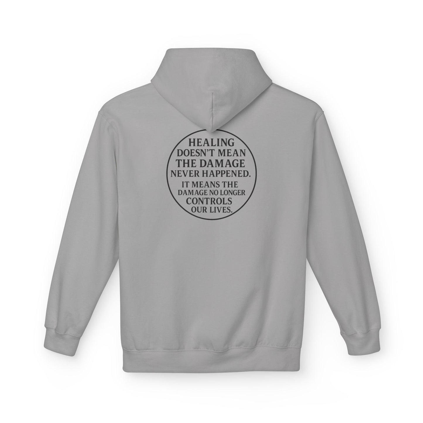 Healing Tree Hoodie — 'Be the Change' Inspirational Pullover